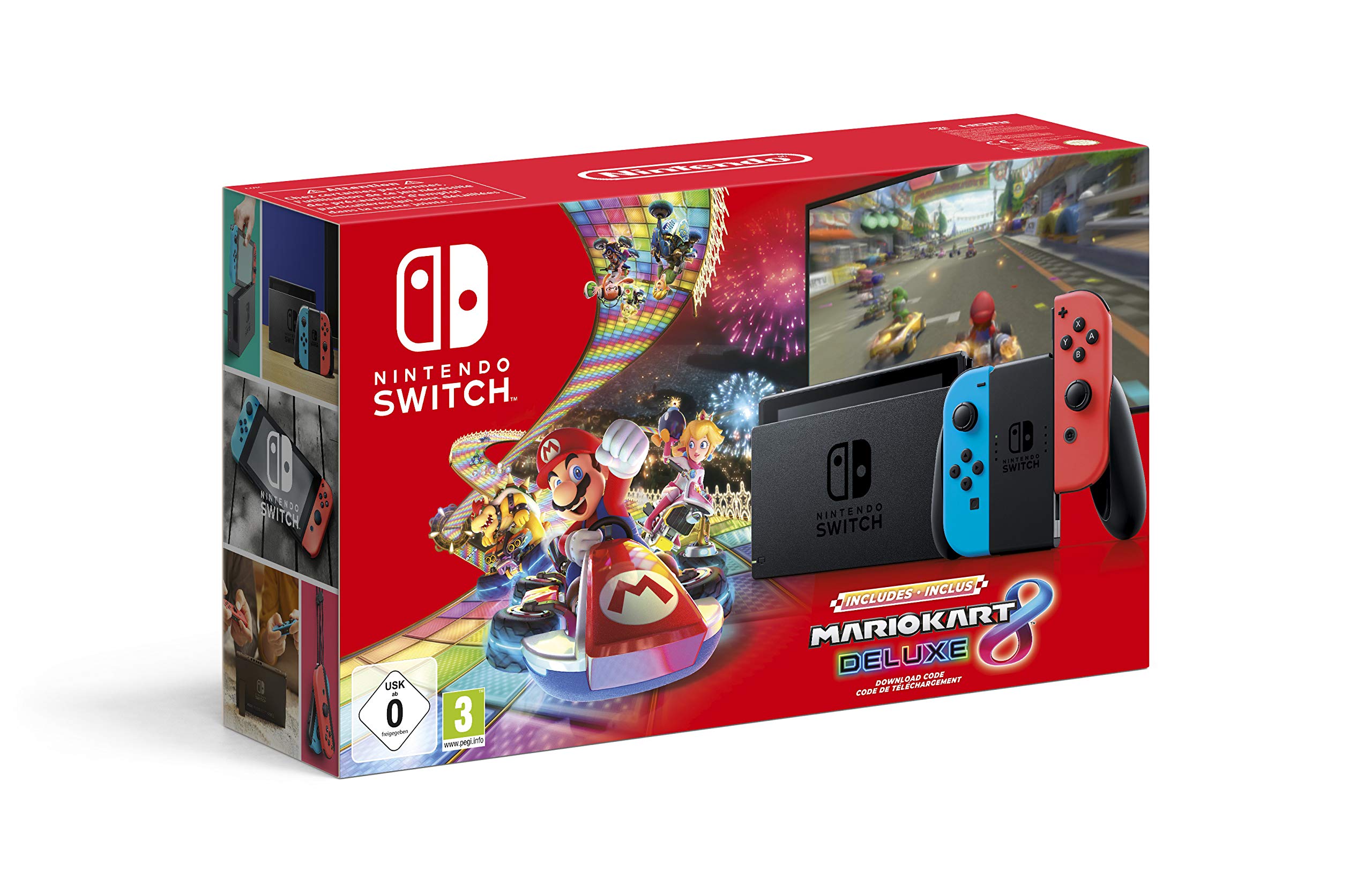 Nintendo Switch Nintendo Switch + Mario Kart 8 Mario Kart 8 Nintendo Switch NINTENDO à Prix Carrefour